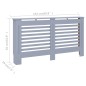 vidaXL Heizkörperverkleidung Anthrazit 152x19x81,5 cm MDF vidaXL Heizkörperverkleidung Anthrazit 152x19x81,5 cm MDF
