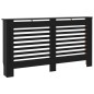 vidaXL Heizkörperverkleidung Schwarz 152 x 19 x 81 cm MDF vidaXL Heizkörperverkleidung Schwarz 152 x 19 x 81 cm MDF