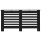 vidaXL Heizkörperverkleidung Schwarz 152 x 19 x 81 cm MDF vidaXL Heizkörperverkleidung Schwarz 152 x 19 x 81 cm MDF