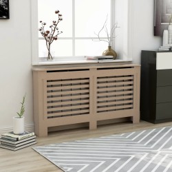 vidaXL Heizkörperverkleidung 152x19x81 cm MDF