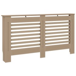 vidaXL Heizkörperverkleidung 152x19x81 cm MDF