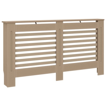 vidaXL Heizkörperverkleidung 152x19x81 cm MDF