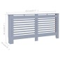 vidaXL Heizkörperverkleidung Anthrazit 172 x 19 x 81 cm MDF vidaXL Heizkörperverkleidung Anthrazit 172 x 19 x 81 cm MDF