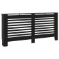 vidaXL Heizkörperverkleidung Schwarz 172 x 19 x 81 cm MDF vidaXL Heizkörperverkleidung Schwarz 172 x 19 x 81 cm MDF