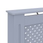 vidaXL Heizkörperverkleidung Anthrazit 112 x 19 x 81 cm MDF vidaXL Heizkörperverkleidung Anthrazit 112 x 19 x 81 cm MDF