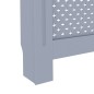 vidaXL Heizkörperverkleidung Anthrazit 112 x 19 x 81 cm MDF vidaXL Heizkörperverkleidung Anthrazit 112 x 19 x 81 cm MDF