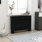 vidaXL Heizkörperverkleidung Schwarz 112x19x81,5 cm MDF vidaXL Heizkörperverkleidung Schwarz 112x19x81,5 cm MDF