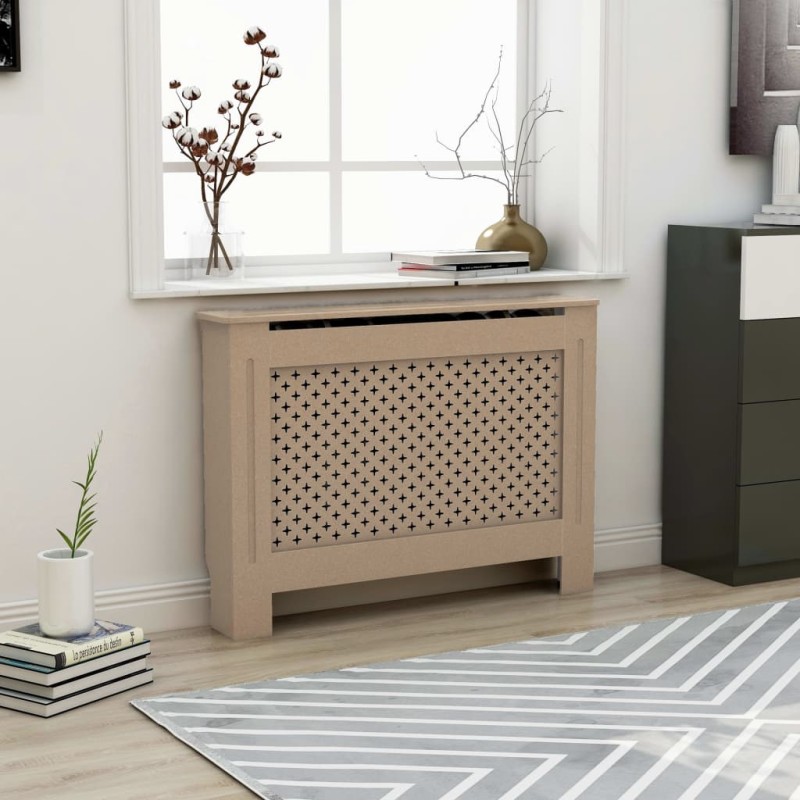 vidaXL Heizkörperverkleidung 112x19x81 cm MDF vidaXL Heizkörperverkleidung 112x19x81 cm MDF