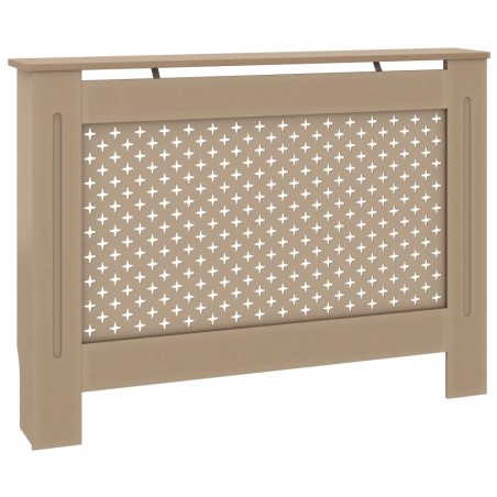 vidaXL Heizkörperverkleidung 112x19x81 cm MDF