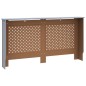 vidaXL Heizkörperverkleidung Anthrazit 152 x 19 x 81 cm MDF vidaXL Heizkörperverkleidung Anthrazit 152 x 19 x 81 cm MDF