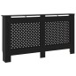 vidaXL Heizkörperverkleidung Schwarz 152 x 19 x 81 cm MDF vidaXL Heizkörperverkleidung Schwarz 152 x 19 x 81 cm MDF
