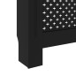 vidaXL Heizkörperverkleidung Schwarz 152 x 19 x 81 cm MDF vidaXL Heizkörperverkleidung Schwarz 152 x 19 x 81 cm MDF