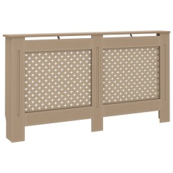 vidaXL Heizkörperverkleidung 152x19x81 cm MDF