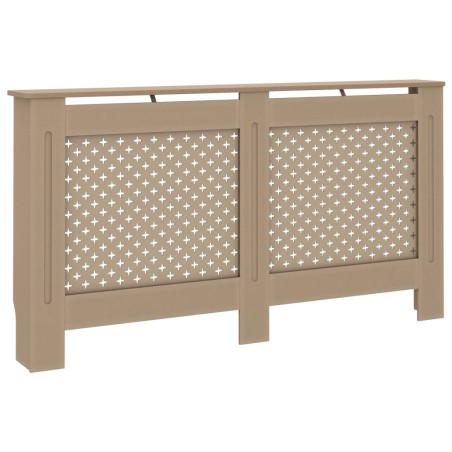 vidaXL Heizkörperverkleidung 152x19x81 cm MDF