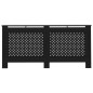 vidaXL Heizkörperverkleidung Schwarz 172 x 19 x 81 cm MDF vidaXL Heizkörperverkleidung Schwarz 172 x 19 x 81 cm MDF