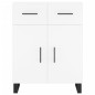Highboard Weiß 69,5x34x180 cm Holzwerkstoff Highboard Weiß 69,5x34x180 cm Holzwerkstoff