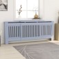 vidaXL MDF Heizkörperverkleidung Grau 205 cm vidaXL MDF Heizkörperverkleidung Grau 205 cm