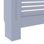 vidaXL MDF Heizkörperverkleidung Grau 205 cm vidaXL MDF Heizkörperverkleidung Grau 205 cm