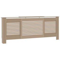 vidaXL MDF Heizkörperverkleidung 205 cm