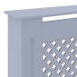 vidaXL MDF Heizkörperverkleidung Grau 205 cm vidaXL MDF Heizkörperverkleidung Grau 205 cm