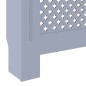 vidaXL MDF Heizkörperverkleidung Grau 205 cm vidaXL MDF Heizkörperverkleidung Grau 205 cm