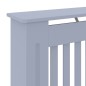 vidaXL MDF Heizkörperverkleidung Grau 78 cm vidaXL MDF Heizkörperverkleidung Grau 78 cm