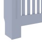 vidaXL MDF Heizkörperverkleidung Grau 78 cm vidaXL MDF Heizkörperverkleidung Grau 78 cm