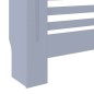 vidaXL MDF Heizkörperverkleidung Grau 78 cm vidaXL MDF Heizkörperverkleidung Grau 78 cm