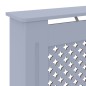vidaXL MDF Heizkörperverkleidung Grau 78 cm vidaXL MDF Heizkörperverkleidung Grau 78 cm