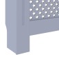 vidaXL MDF Heizkörperverkleidung Grau 78 cm vidaXL MDF Heizkörperverkleidung Grau 78 cm