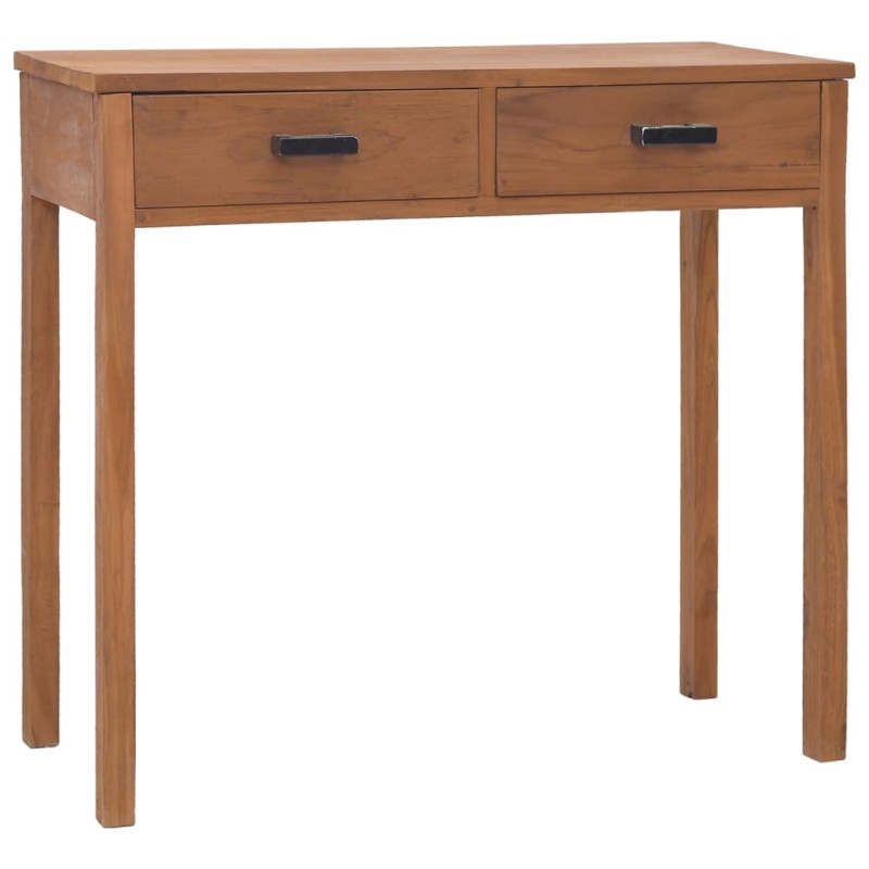 vidaXL Bürotisch 81x40x75 cm Teak Massivholz vidaXL Bürotisch 81x40x75 cm Teak Massivholz