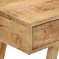 vidaXL Schreibtisch 100x45x90 cm Raues Massives Mangoholz vidaXL Schreibtisch 100x45x90 cm Raues Massives Mangoholz
