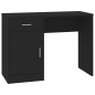 vidaXL Schreibtisch mit Stauraum Schwarz 100x40x73 cm Holzwerkstoff vidaXL Schreibtisch mit Stauraum Schwarz 100x40x73 cm Holzwerkstoff