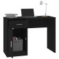 vidaXL Schreibtisch mit Stauraum Schwarz 100x40x73 cm Holzwerkstoff vidaXL Schreibtisch mit Stauraum Schwarz 100x40x73 cm Holzwerkstoff