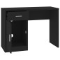 vidaXL Schreibtisch mit Stauraum Schwarz 100x40x73 cm Holzwerkstoff vidaXL Schreibtisch mit Stauraum Schwarz 100x40x73 cm Holzwerkstoff