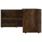 vidaXL Eckschreibtisch Räuchereiche Holzwerkstoff vidaXL Eckschreibtisch Räuchereiche Holzwerkstoff