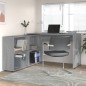 vidaXL Eckschreibtisch Grau Sonoma Holzwerkstoff vidaXL Eckschreibtisch Grau Sonoma Holzwerkstoff
