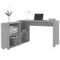 vidaXL Eckschreibtisch Grau Sonoma Holzwerkstoff vidaXL Eckschreibtisch Grau Sonoma Holzwerkstoff