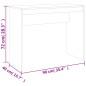 vidaXL Schreibtisch Sonoma-Eiche 90x40x72 cm Holzwerkstoff vidaXL Schreibtisch Sonoma-Eiche 90x40x72 cm Holzwerkstoff