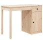 vidaXL Schreibtisch 100x50x75 cm Massivholz Kiefer vidaXL Schreibtisch 100x50x75 cm Massivholz Kiefer