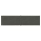 Wandpaneele 12 Stk. Dunkelgrau 60x15 cm Samt 1,08 m² Wandpaneele 12 Stk. Dunkelgrau 60x15 cm Samt 1,08 m²