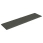 Wandpaneele 12 Stk. Dunkelgrau 60x15 cm Samt 1,08 m² Wandpaneele 12 Stk. Dunkelgrau 60x15 cm Samt 1,08 m²
