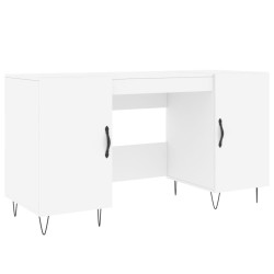 vidaXL Schreibtisch Weiß 140x50x75 cm Holzwerkstoff