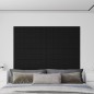 Wandpaneele 12 Stk. Schwarz 90x30 cm Stoff 3,24 m² Wandpaneele 12 Stk. Schwarz 90x30 cm Stoff 3,24 m²