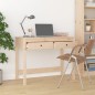 vidaXL Schreibtisch mit Schubladen 100x50x78 cm Massivholz Kiefer vidaXL Schreibtisch mit Schubladen 100x50x78 cm Massivholz Kiefer