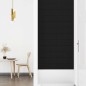 Wandpaneele 12 Stk. Schwarz 90x30 cm Stoff 3,24 m² Wandpaneele 12 Stk. Schwarz 90x30 cm Stoff 3,24 m²