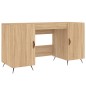 vidaXL Schreibtisch Sonoma-Eiche 140x50x75 cm Holzwerkstoff vidaXL Schreibtisch Sonoma-Eiche 140x50x75 cm Holzwerkstoff