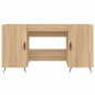 vidaXL Schreibtisch Sonoma-Eiche 140x50x75 cm Holzwerkstoff vidaXL Schreibtisch Sonoma-Eiche 140x50x75 cm Holzwerkstoff