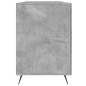 vidaXL Schreibtisch Betongrau 140x50x75 cm Holzwerkstoff vidaXL Schreibtisch Betongrau 140x50x75 cm Holzwerkstoff