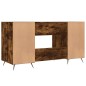 vidaXL Schreibtisch Räuchereiche 140x50x75 cm Holzwerkstoff vidaXL Schreibtisch Räuchereiche 140x50x75 cm Holzwerkstoff